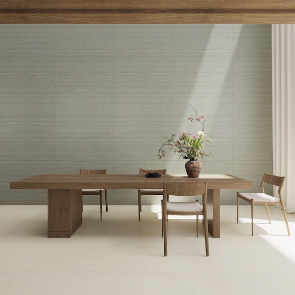 American Urban 24 in. x 48 in. Concrete Look Chiseled Porcelain Floor and Wall Tile-Fern Gray (2 PCS, 16 sq. ft. /Case)