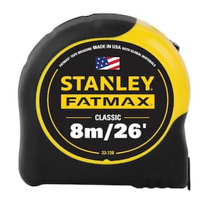 8m / 26 ft. FATMAX Tape Measure (Metric / English Scale)