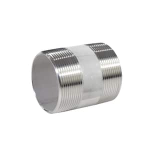 3/4 in. X 3 in. Schedule 40 Threaded Stainless Steel Welded Nipple Fitting
