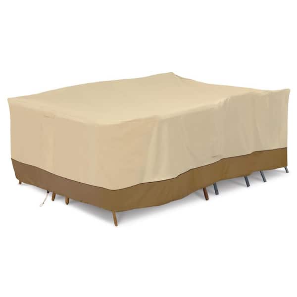 Patio Furniture Cover with Padded Handle and Click-Close Straps-77 x 43 x 30 Inches | Costway