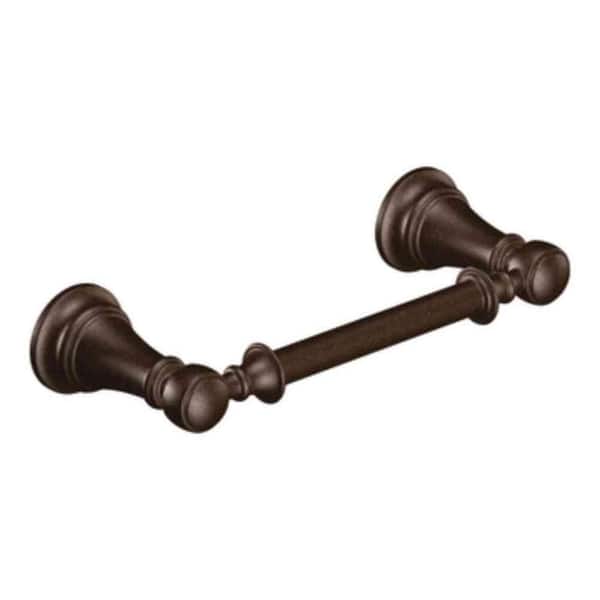 MOEN Weymouth Pivoting Double Post Toilet Paper Holder in Oil Rubbed Bronze