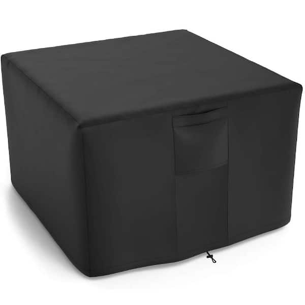 Misopily Square Fire Pit Cover for Propane Fire Pit/Table Waterproof Cover 36 in. Fits 30 in. /32 in. /34 in. Weather Resistant