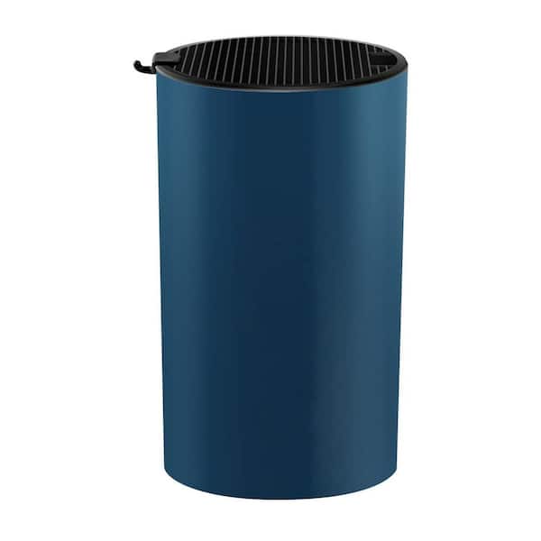 16-Knife Blue Universal Polypropylene Knife Block without Knives, Detachable Knife Storage for Easy Cleaning