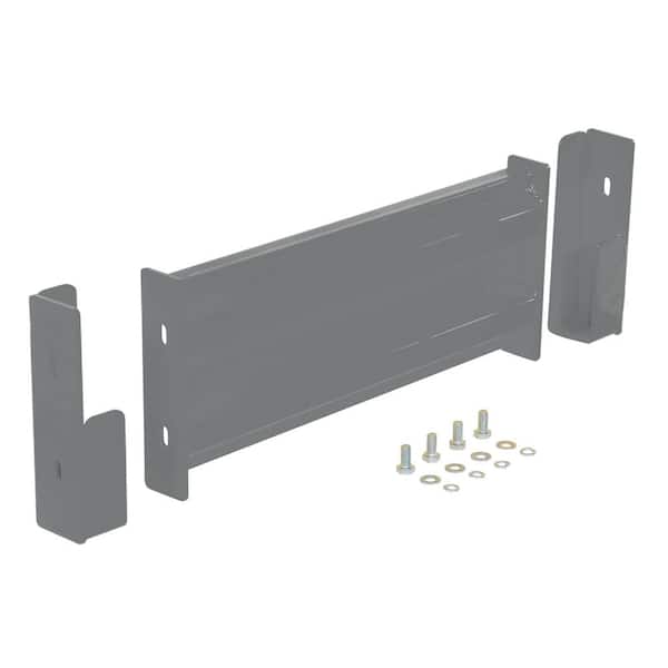 Vestil 2 ft. Gray Semi Gloss Drop-In Style Guard Rail