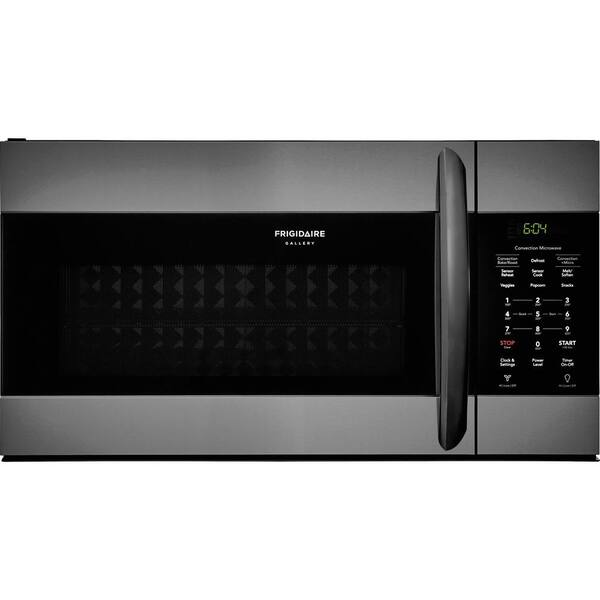 Frigidaire 1.5 cu. ft. Over the Range Convection Microwave in Smudge-Proof Black Stainless Steel