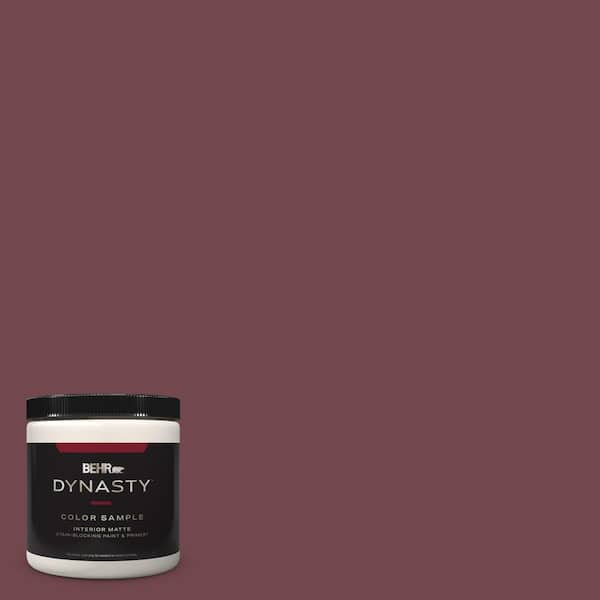 BEHR DYNASTY 8 Oz. #PPF-50 Fired Brick Matte Stain-Blocking Interior ...