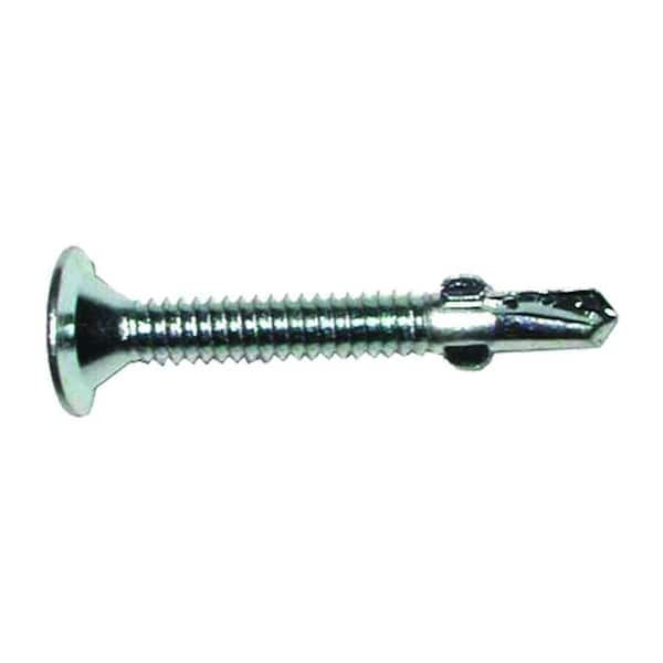 Drive Straight #10 1-7/16 in. Phillips Button-Head Self-Drilling Screws (1 lb.-Pack)
