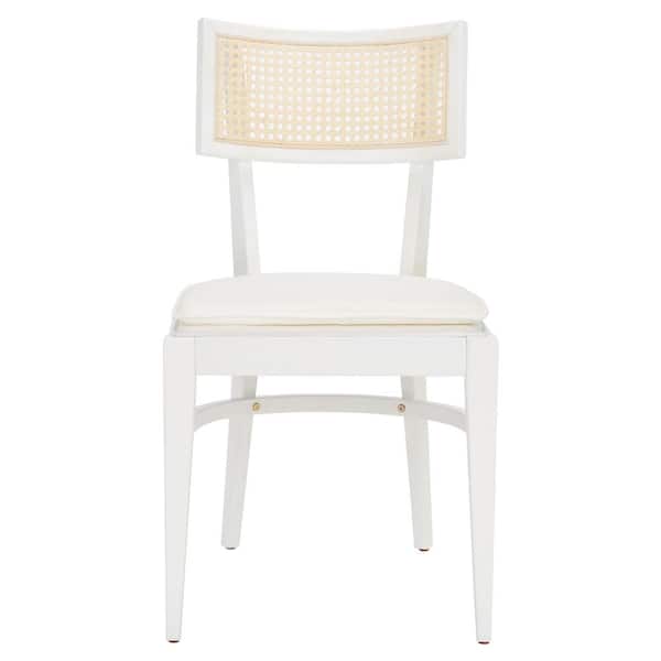 SAFAVIEH Galway Cane White/Natural Dining Chair