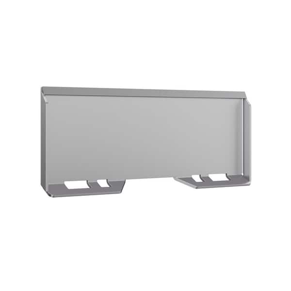 3/16" Skid Steer Attachment Plate, Steel Quick Tach Attachment Loader Plate, [2000 LBS Max] Thick Skid Steer Mount Plate