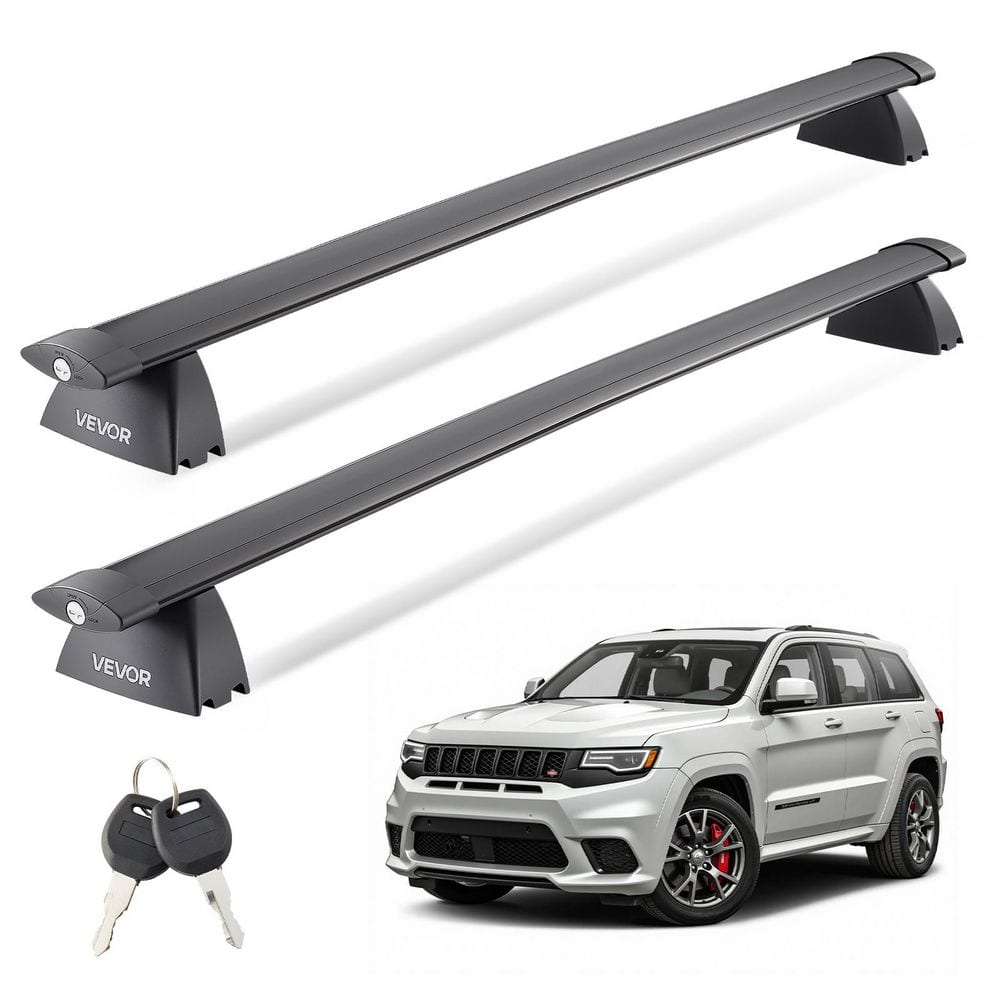 Roof Rack Cross Bars for Jeep Grand Cherokee 2014-2023/2011-2021,200 lbs. Capacity Rack, Lockable Heavy-Duty Aluminum price history on PriceWatchPro