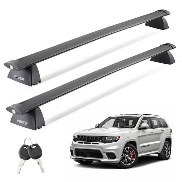 Roof Rack Cross Bars for Jeep Grand Cherokee 2014-2023/2011-2021,200 lbs. Capacity Rack, Lockable Heavy-Duty Aluminum