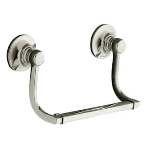 Bancroft 9.25 in. Hand Towel Holder in Vibrant Polished Nickel