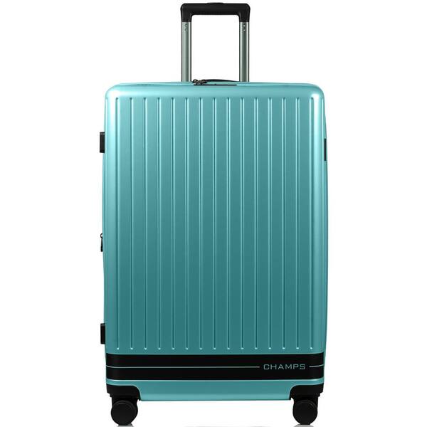 CHAMPS Fresh II 3-Piece Green Hardside USB Luggage Set S1050-GREEN