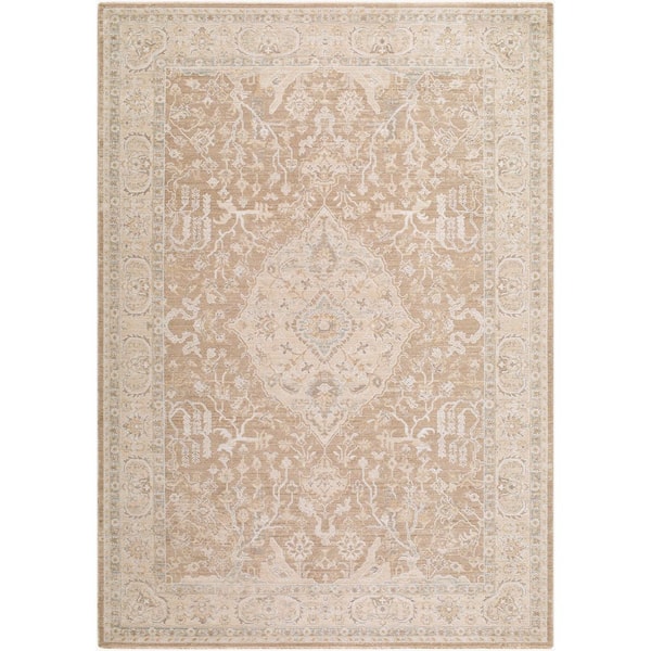 ELLE Decor The Vintage Edit RZVE-2301 2 ft. x 2 ft. Tan Machine Woven Rug