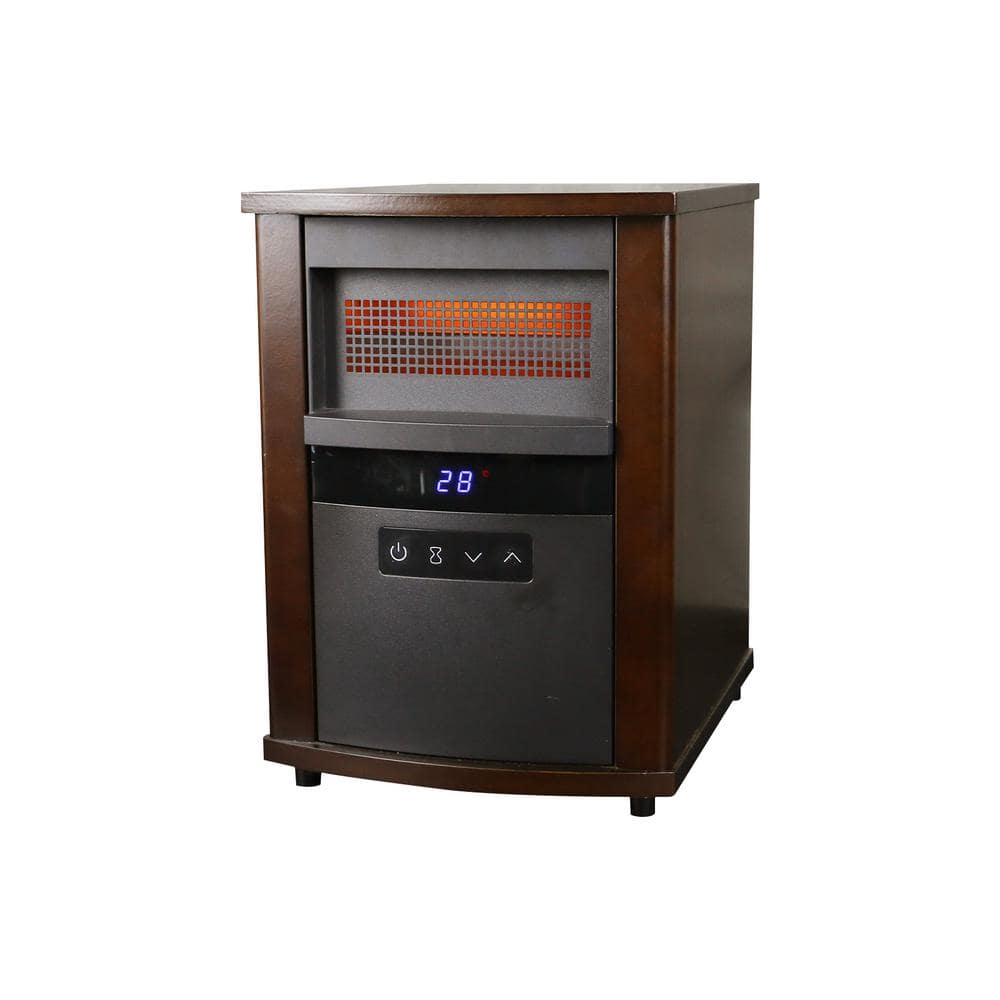 1500W Infrared Space Heater for Quick and Even Heating in Large Spaces with