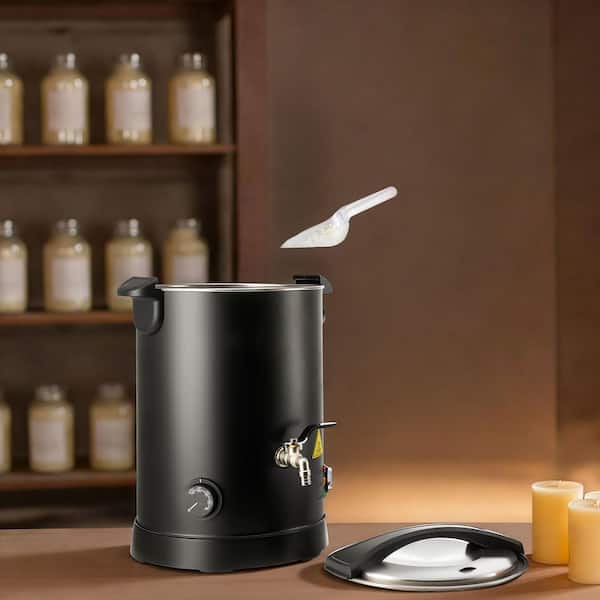 Wax Melter, 8.5 Qt.s, Fast and Even Heating with Easy Pour Spout&Temperature Control, Wax Melting Pot for Making Candles