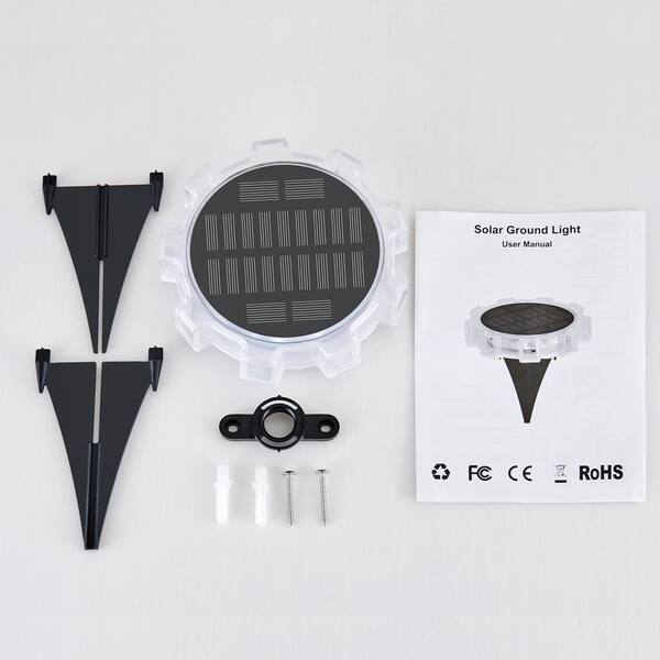 Honbei Black Integrated LED Weather Resistant Path Light