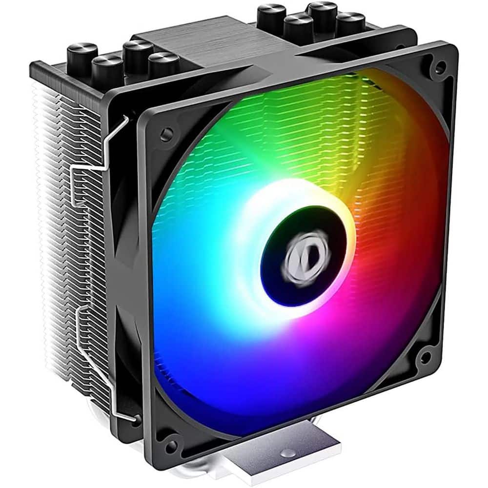 ARGB CPU Cooler 4 Heatpipes with PWM 120mm Fan Sync with Motherboard 5V 3PIN for Intel AMD LGA1700 price history on PriceWatchPro