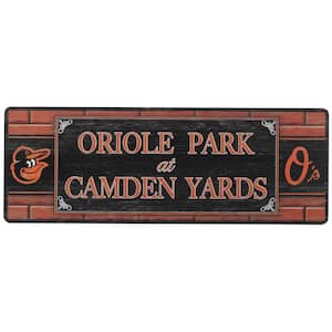 Baltimore Orioles MDF Wood Wall Art