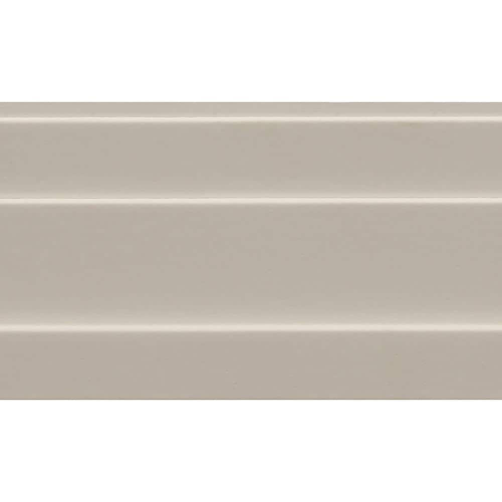 96'' White Primed Wood Chair Rail Moulding
