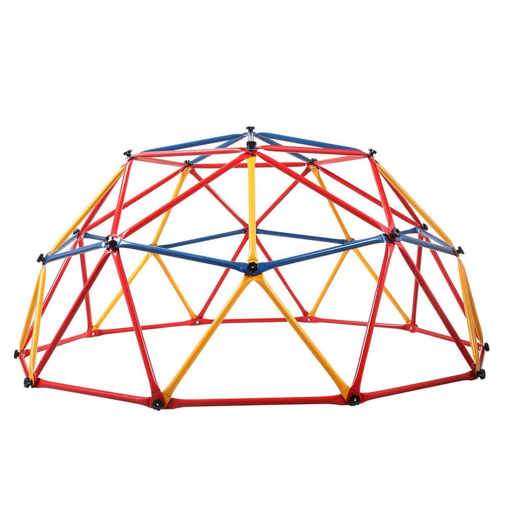 7 ft. Blue and Red Metal Kids Jungle Gym Climbing Dome Tower Supporting 430 lbs. price history on PriceWatchPro