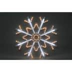 39 in. Snowflake Yard Décor, Lighted