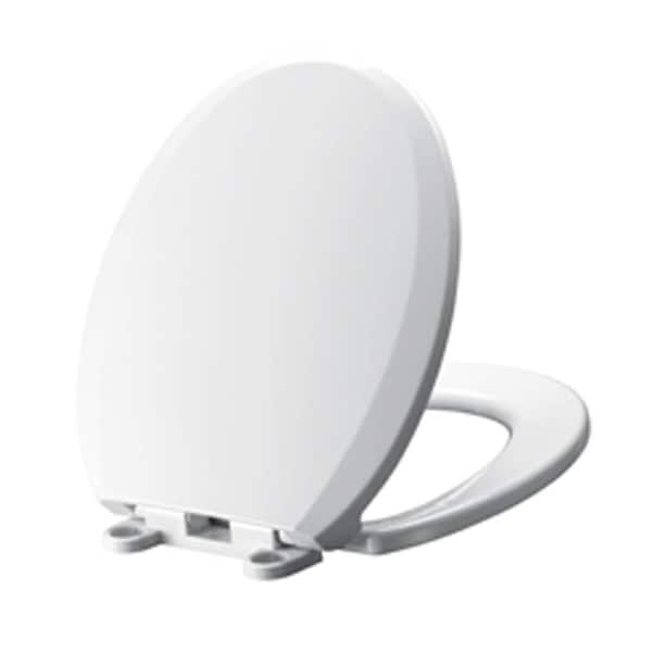 American Standard 5281.110.020 Cadet Round Front Slow Close Easy Lift Toilet Seat White