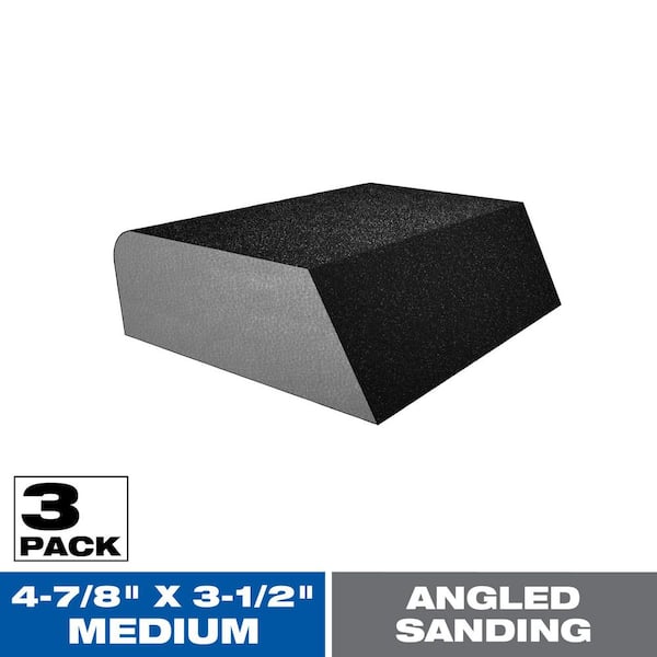 DIABLO 4-7/8 in. x 3-1/2 in. x 1 in. Medium 60 Grit Angled