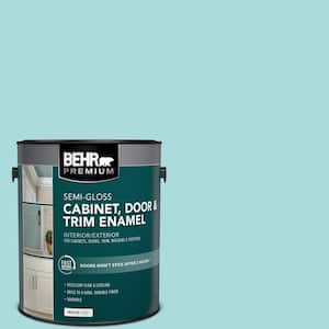 1 gal. #M460-2 Beachside Drive Semi-Gloss Enamel Interior/Exterior Cabinet, Door & Trim Paint