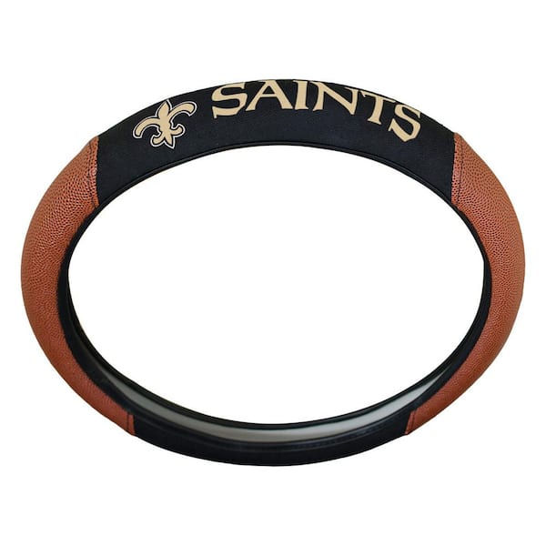 NFL Leather Steering Wheel Cover, New Orleans Saints