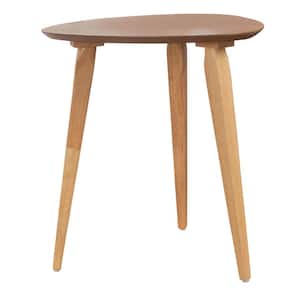 Natural Wood Finish Modernistic End Table