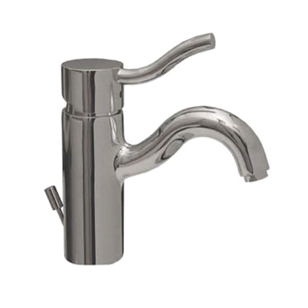 Whitehaus Collection Single Hole 1-Handle Bathroom Faucet in Polished Chrome
