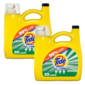 Simply 117 oz. Daybreak Fresh Scent Liquid Laundry Detergent (89-Loads)(2-Pack)