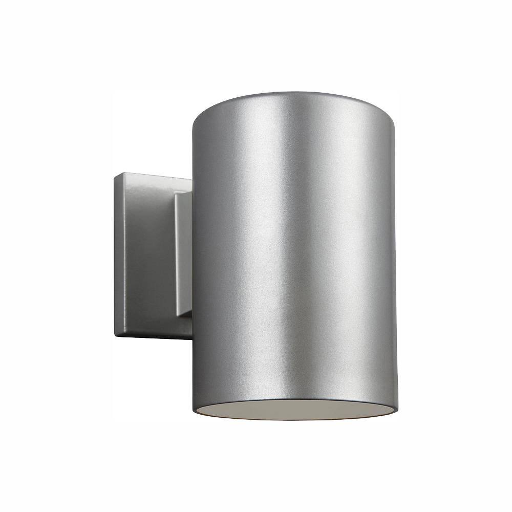 Transitional Painted Brushed Nickel Dimmable LED Sconce