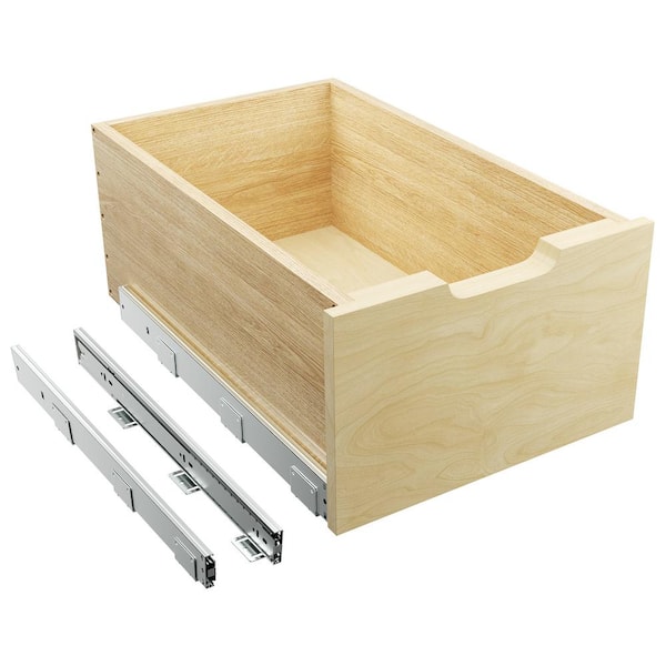 HOMEIBRO 16.5 in. Wood Cabinet Pull Out Drawer with Soft Close