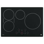 Profile 30 in. Electric Induction Cooktop in Black with 4 Elements and Exact Fit