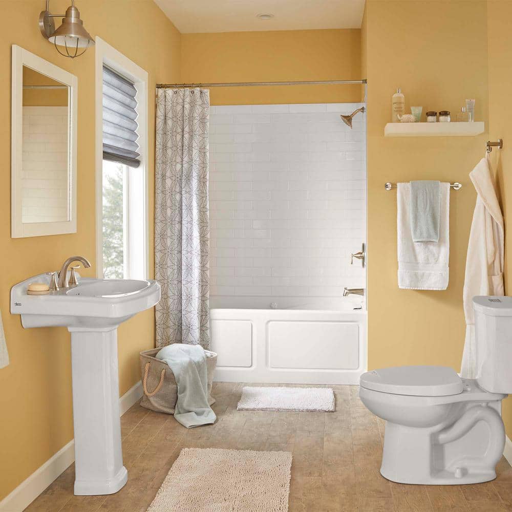 Brushed Nickel 8-Inch Widespread 2-Handle Bathroom Faucet