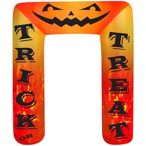 96.06 in. Tall Projection Airblown Archway-Kaleidoscope-Trick or Treat