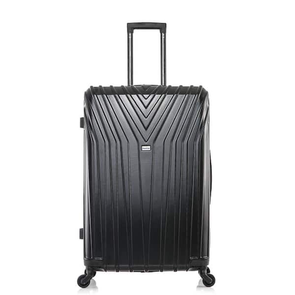 InUSA Vasty Lightweight Hardside Spinner 28 in. Black
