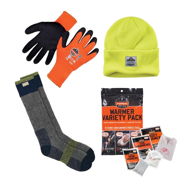 N-Ferno 6981 Kit XL Gloves, Socks, Hat Winter Warming Kit