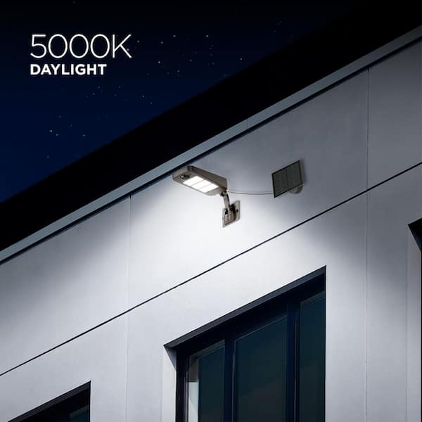 Commercial Electric Solar Powered 4500 Lumens Bronze Motion