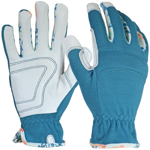 Blue Digz Women's Hybrid Leather Glove Large 