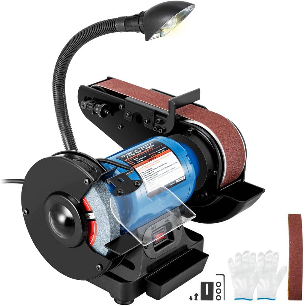2 in. Belt Sander and 6 in. Disc Sander With Sturdy Base and LED Working Lamp price history on PriceWatchPro