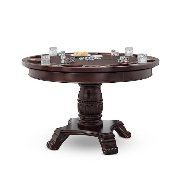 6-in-1 Multi-Game Dining Table by Berner Billiards (Cherry)