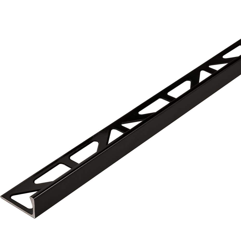 DUROSOL 0.5 in. D x 98.5 in. W x 98.4 in. L L-Shape Aluminum Powder Ctd Black Molding and Transition Trim price history on PriceWatchPro