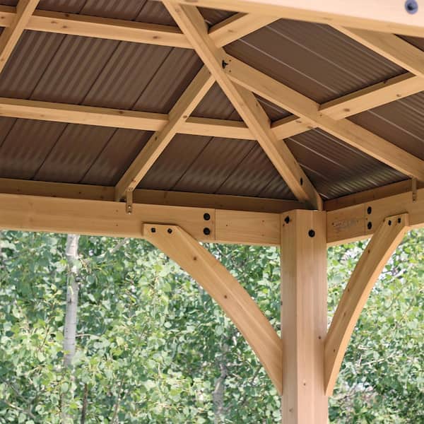 12 ft. Meridian Cedar Gazebo with 