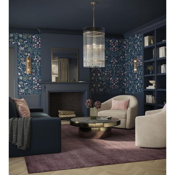 Seville Collection 2-Light Soft Gold Contemporary Wall Sconce