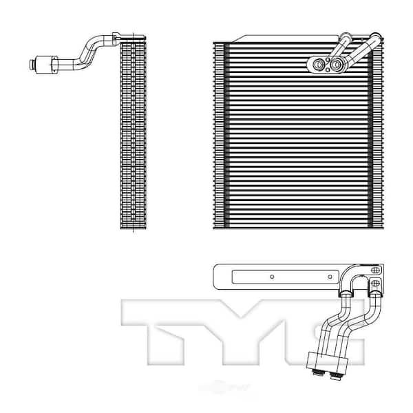 TYC A/C Evaporator Core 2011-2013 Kia Sorento
