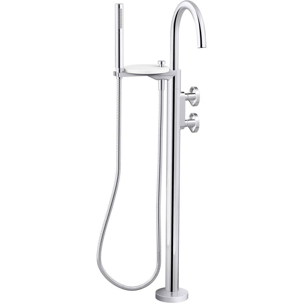 Components 1-Handle Tub Faucet in Vibrant Brushed Moderne Brass (Valve Not Included) price history on PriceWatchPro