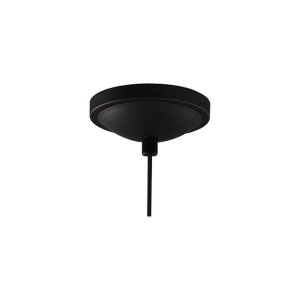 Generation Lighting - Brynne 14-Watt Matte Black Integrated LED Pendant